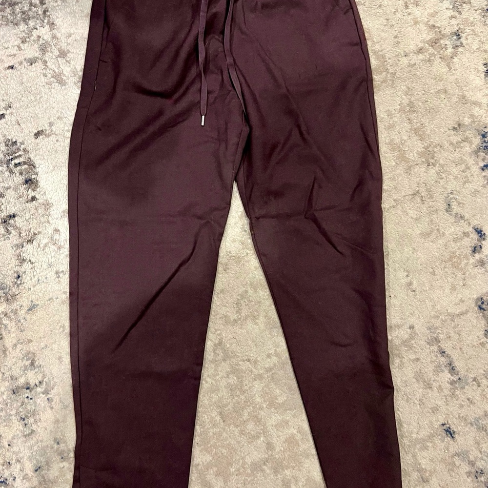 GAP Women's Dark Burgundy Trousers